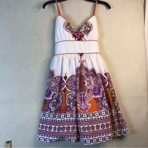 Women's Trixxi Strapless Fomal Sun Party Dress Size 5